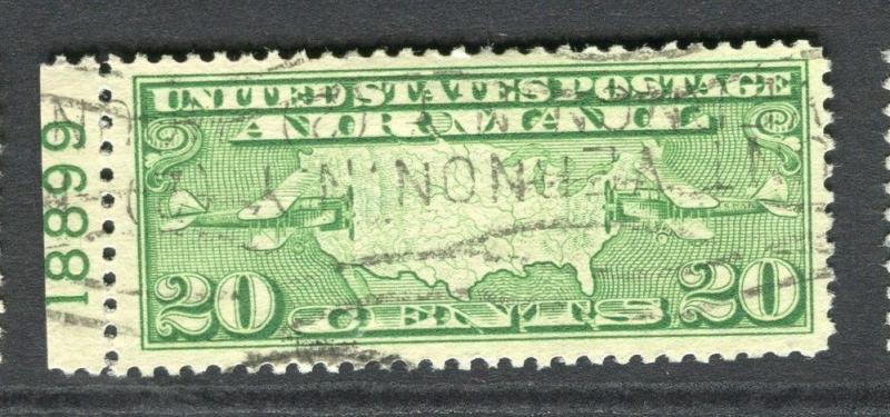 USA; 1926 early AIR issue fine used 20c. value