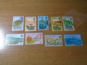 Tristan da Cunha  #  162-67/170-71/173  MNH