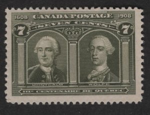 Canada Sc#100 M/H/F-VF, Cv. $140