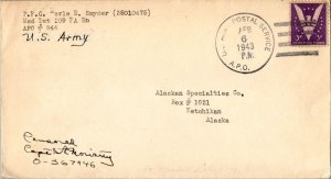United States A.P.O.'s 3c Win the War 1943 U.S. Army Postal Service, A.P.O. [...