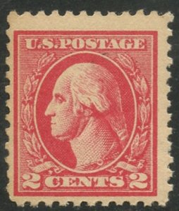 US Sc#527 1920 2c Offset Printing Type V Fine Centered OG Mint NH