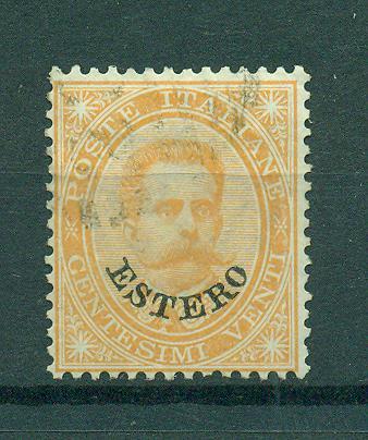 Italy-Offices Abroad General issue sc# 14 used cat value $9.00