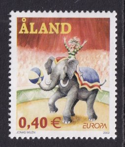 Aland 204 Circus MNH VF