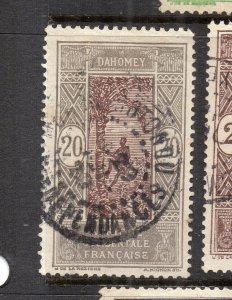 French Dahomey 1920s Early Issue Fine Used 20c. NW-231281