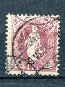 Switzerland #87b Type II perf 111/2x12 Used  F-VF - Lakeshore Philatelics