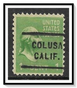 US Precancel #804 Colusa CA Used