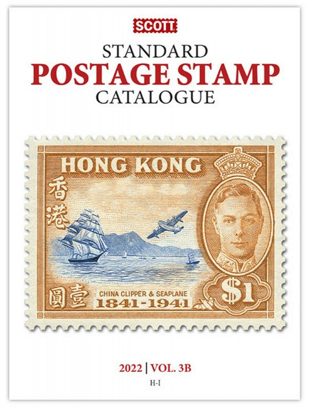 Scott Postage Stamp Catalog 2022 Volume 3A & 3B - COUNTRIES G-I  Reference Book