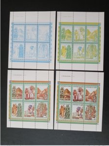 Niger 2001 Mi. 1965 - 1970 color essays Tutankhamun Egypt Nefertiti