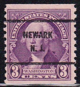 Precancel - Newark, NJ PSS 721-61 - Bureau Issue