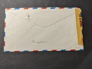 APO 241 KWAJALEIN, MARSHALL ISLANDS 1944 Censored WWII Army Cover 27th BOMB Sqdn