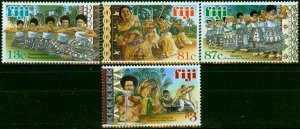 Fiji 1999 Fijian Dances Set of 4 SG1040-1044 V.F MNH