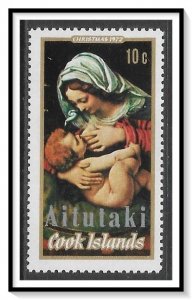 Aitutaki #50 Christmas MNH