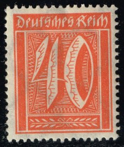 Germany #166 Numeral; MNH