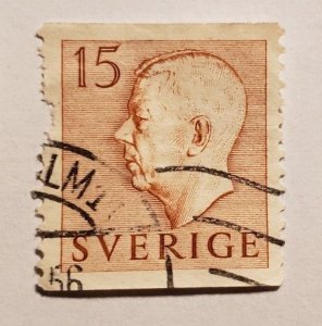 Stamp Europe Sweden Set of 5 1951-52 King Gustav VI Adolf