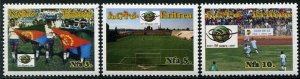 HERRICKSTAMP ERITREA Sc.# 393-95 2007 Soccer Mint NH