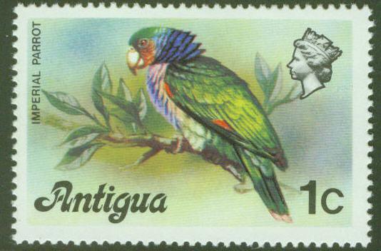 ANTIGUA Scott 406 Imperial Parrot Issue 1976 MH*