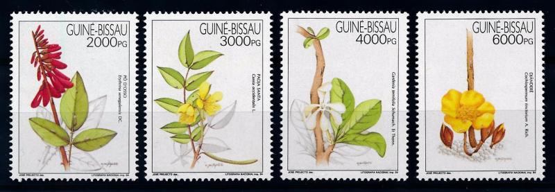 [65866] Guinea Bissau 1994 Flora Medicinal Plants  MNH