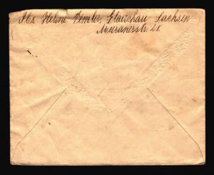 Germany 1917 POW Cover to France / Small Top Tear - Z14397