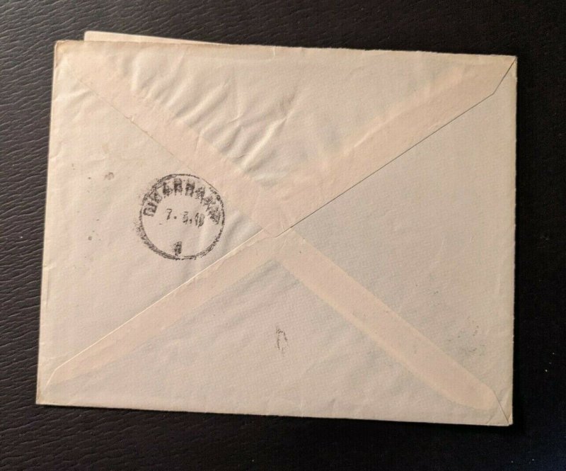 1948 Carsi Sivas Turkey Cover to Diyarbakır Turkey with Contents