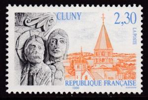 France 1990 2.30fr  CLUNY  VF/NH