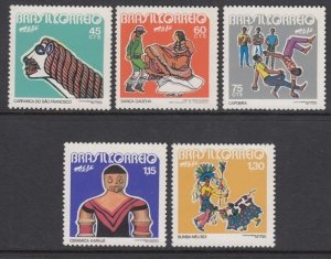 Brazil 1234-8 Folklore mnh