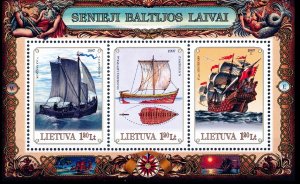 COLOR PRINTED LITHUANIA 1990-2019 STAMP ALBUM PAGES (103 illustrated pages)