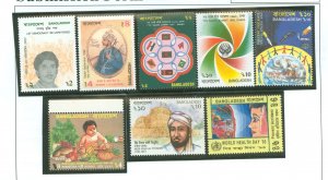 Bangladesh #398/416-418/420/ Mint (NH)