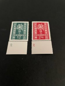 Austria sc 388,389 MNH