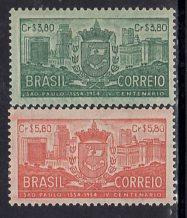 Brazil #771-775 MH