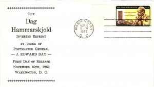 #1204 Dag Hammarskjold - Fleetwood Cachet