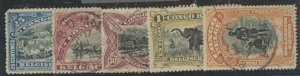 Belgian Congo #49/58 Used