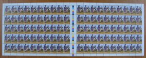 Australia: 1986 30c Christmas (perf 13¾) full sheet of 100 MNH** cat $300+