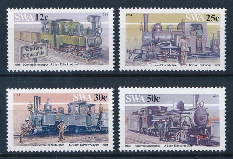 [63424] SWA Namibia 1985 Railway Train Eisenbahn Chemin de Fer  MNH