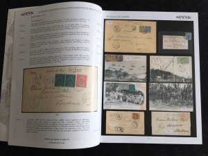 SPINK Postal History Collection of French Colonies Auction Catalogue 0,6kg LA313 