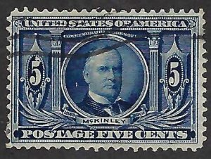 US Scott #325 Used VF