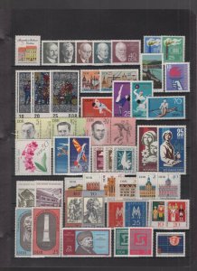 DDR GDR 1950's-80's Collection 228 Stamps Mint-Used See Scans
