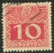 AUSTRIA 1910-13 10h Postage Due Sc J38 VFU