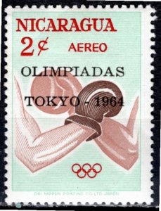 Nicaragua; 1964: Sc. # C553:  MNH Single Stamp