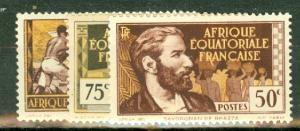 French Equatorial Africa 33//72 most *, missing 4 CV $46.45, scanned only a few