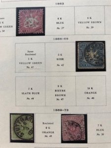 Wurttemberg 10 Scans - In Mounts