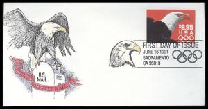 #2541 Bald Eagle Nikirk FDC