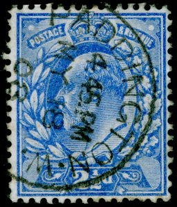 SG230 SPEC M16(2), 2½d ultramarine, FINE USED, CDS. Cat £12.