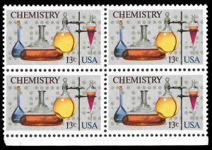 US Scott 1685 - Chemistry - Block of 4 - MNH