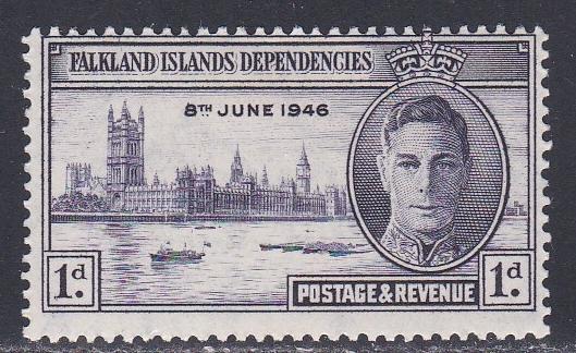 Falkland Island Dependencies # 1L9, Peace Issue, Hinged