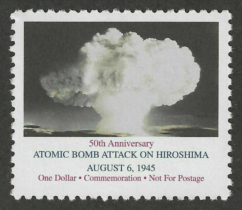 1995 ATOMIC BOMB Attack On HIROSHIMA 50th Anniv Enola Gay Paul Tibbits Pilot