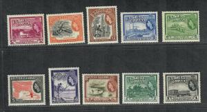 British Guiana Sc#253-261, 266 M/NH/VF, Partial Set, Cv. $37.15