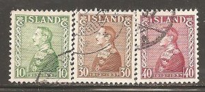 Iceland SC 199-201 Used