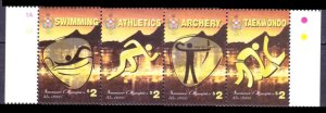 2016 Tonga  2118-2121strip 2016 Olympic Games in Rio de Janeiro 10,50 €