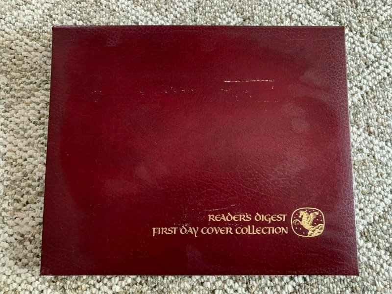 Readers Digest First Day Cover Collection 1980-81, 18 covers with great book.