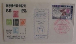 RYUKYUS   FDC 1958